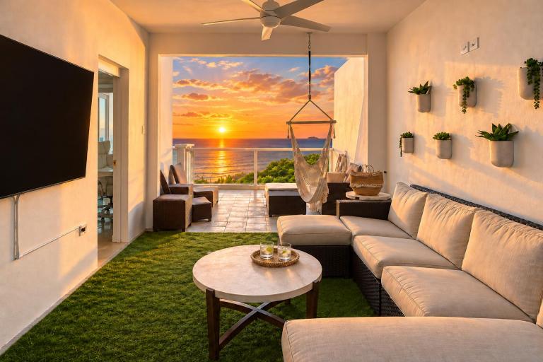 Ocean View Penthouse - B&B Rincón