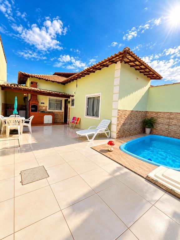 Casa Pé na Areia Em Frente ao Mar - Bed and Breakfast Rio das Ostras