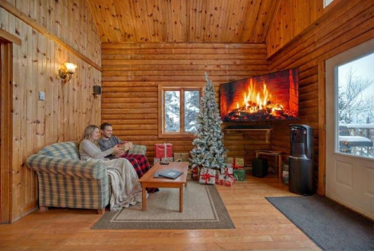Chalet Aigle Ski in-out Appalaches Park 16 Guests - Chambres d'hôtes Saint-Paul-de-Montminy