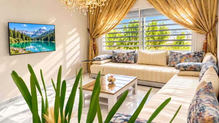 Luxueux Appartement Parc Champs de Cours avec Wifi Fibre 200 Mo illimité ! - B&B Fes