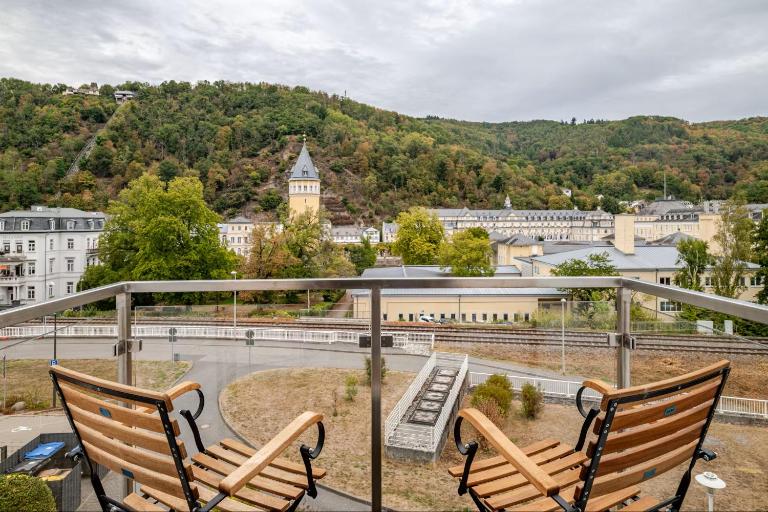 Villenpromenade - Aussicht - Beamer - Parkplatz - B&B Bad Ems