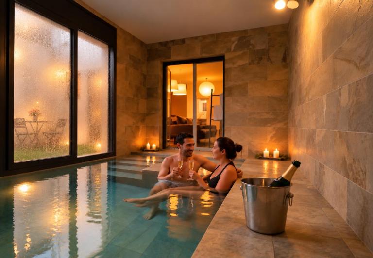 Loft Spa Piscina Climatizada, Cine y Parking - B&B Figueres