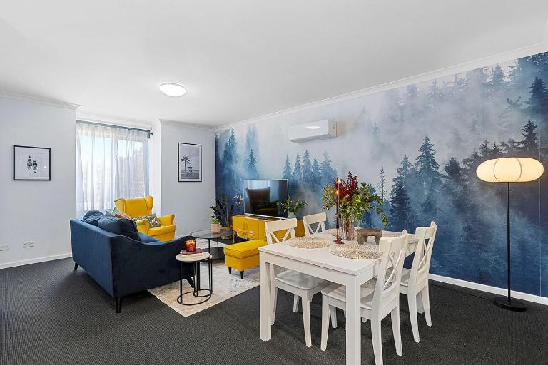 OPTUS Stadium 2BR CBD Apartment with FREE Parking - B&B Perth