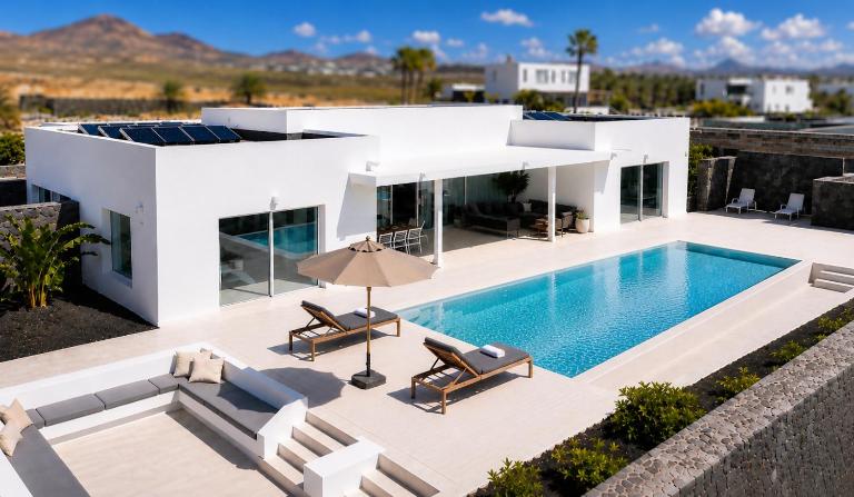 Villa Ainé Luxury Villa, Sea Views, Heated pool - B&B Puerto Calero