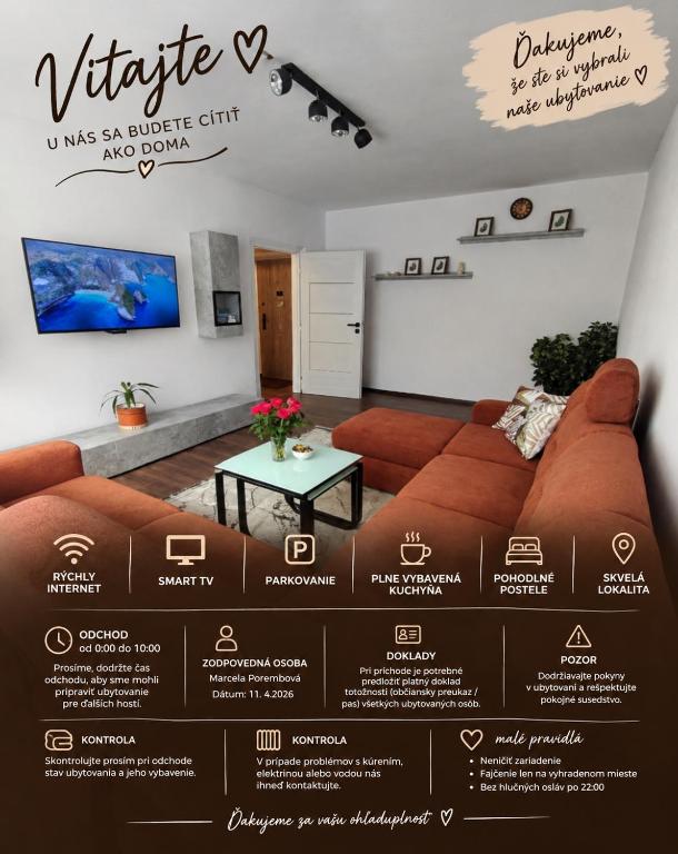 Apartmán M&K WEST - B&B Poprad