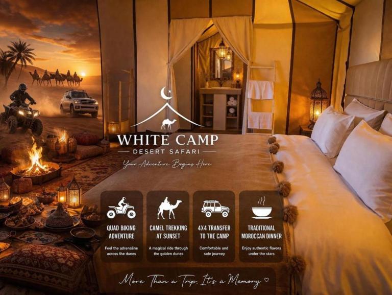 White Camp Desert Safari - Ferienwohnung Merzouga