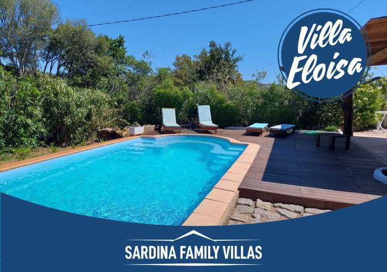 Sardinia Family Villas - Villa Eloisa with private pool - B&B San Pantaleo