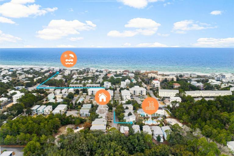 Steps to Beaches | 2 Pools, Bikes & Pet Friendly | Sleeps 11 - B&B Santa Rosa Beach