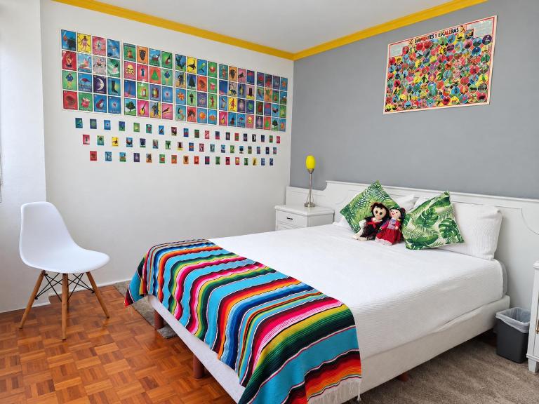 Mexicaníssima 4BR, 4 to 11 guests in Coyoacán - Chambres d'hôtes Mexico