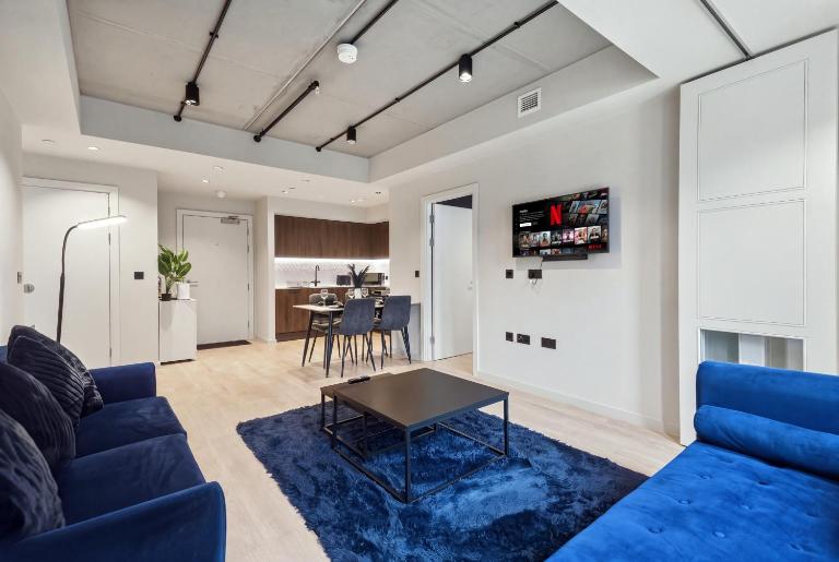 2-Bed Apartment Jewellery Quarter - Rooftop Garden - B&B Birmingham