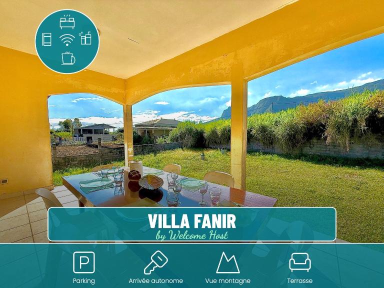 Villa Fanir, Nature, Calme et Vue Montagne - B&B La Plaine-des-Palmistes