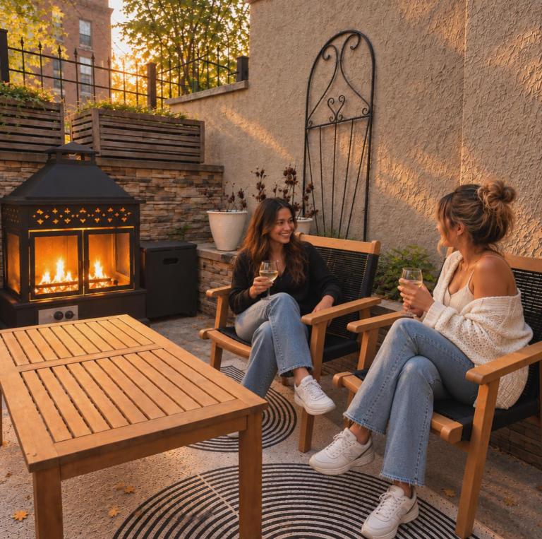 Garden Apt Private Patio Fire Pit Pets OK - Bed and Breakfast Chicago