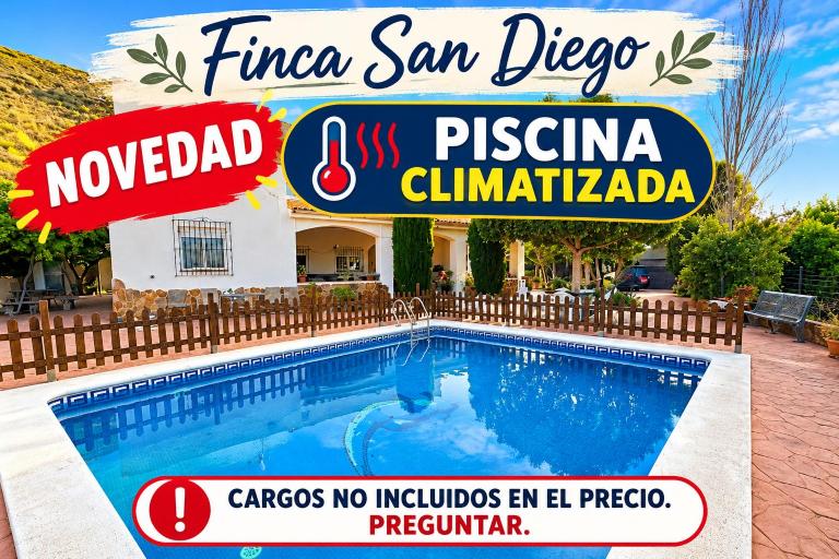 Finca San Diego, villa entera para ti - B&B Vallonga