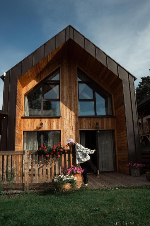 Cztery Pory Roku Swornegacie z balia i sauną - Ferienwohnung Swornegacie