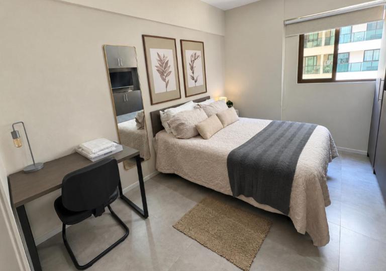 Flat Costa Nova VIP - em Ponta Verde - Apartamento 202 - 1 Quarto - Proximo a Praia - B&B Maceió