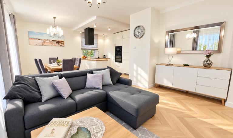 Apartment Golden Beach by TriApart - Chambres d'hôtes Gdańsk