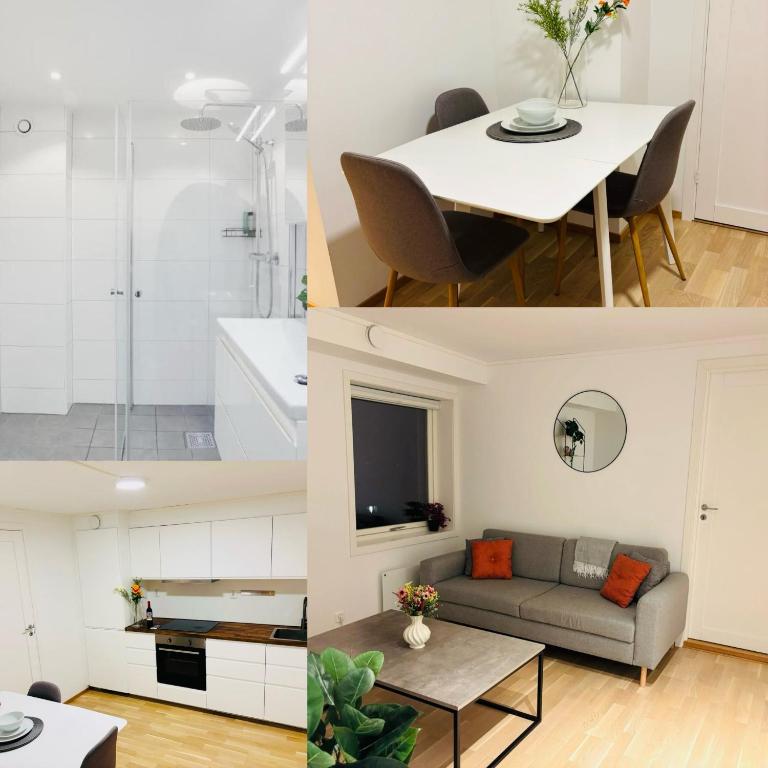 Cozy Aurora View Apartments - Entire 3-Bedroom Fully Furnished Near City Centre - B&B Tromsø