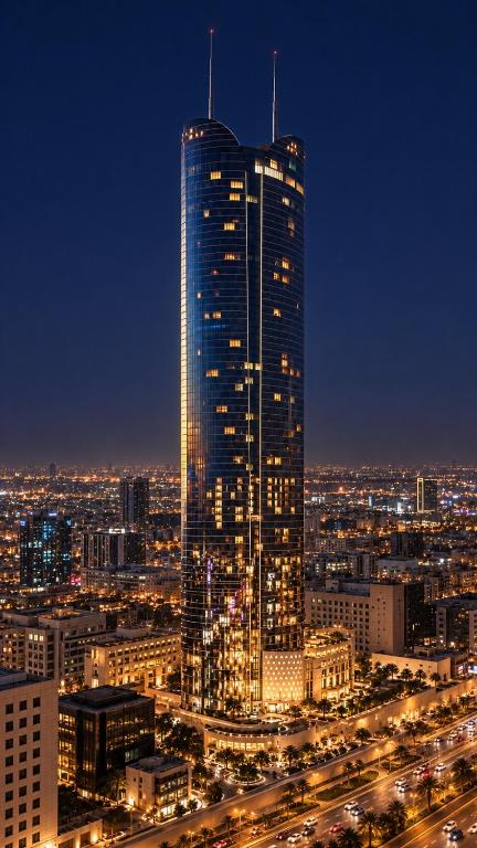 Rafal Tower 09 - Luxury 2BR Stay in Riyadh - B&B Riyadh