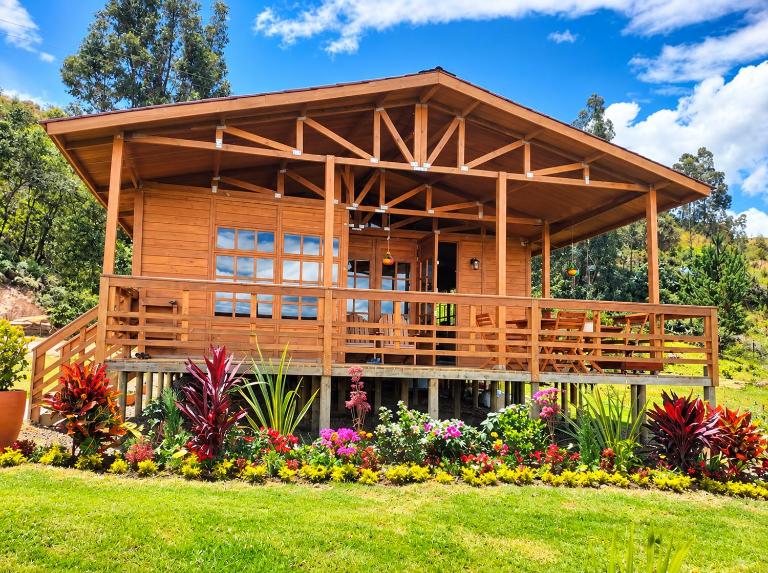 Chalet el jardín - B&B Ráquira