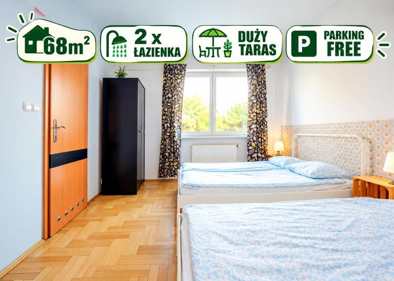 Green Kabaty Apartment 2 - Chambres d'hôtes Varsovie