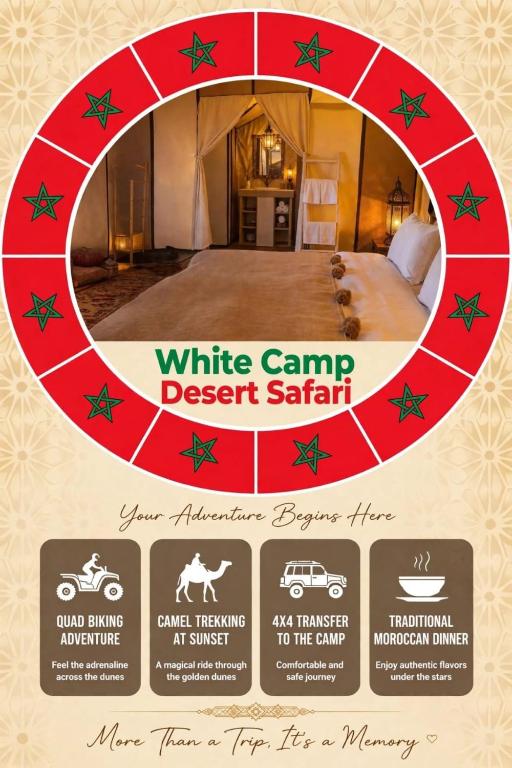 White Camp Desert Safari - Bed and Breakfast Merzouga