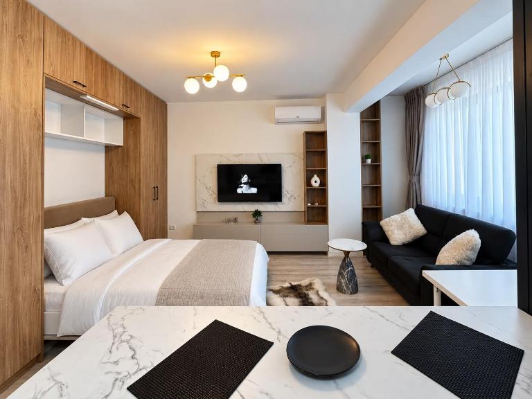 Zen studio near Mall Moldova - Ferienwohnung Iaşi