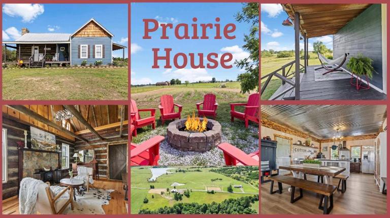 The Prairie House Retreat - Ferienwohnung Mentone