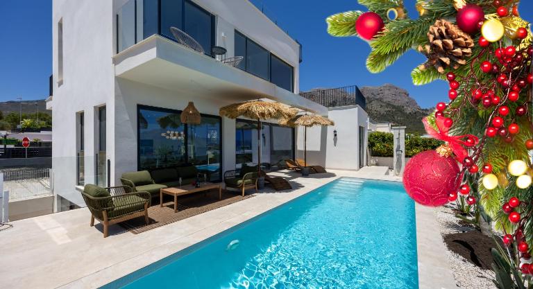 Luxury Pool Villa By Fidalsa - B&B Polop