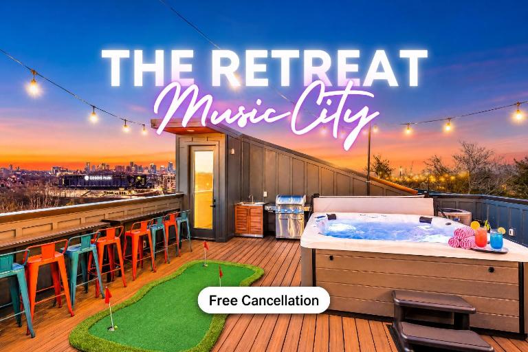 Luxury Hot Tub & Rooftop Deck Downtown Nashville - Ferienwohnung Nashville