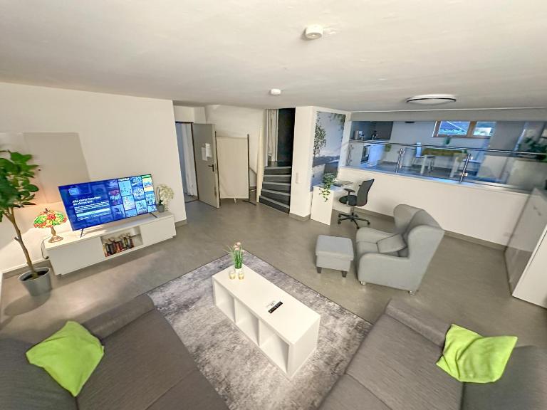 Underground - Modern holiday apartment Pfungstadt - B&B Pfungstadt