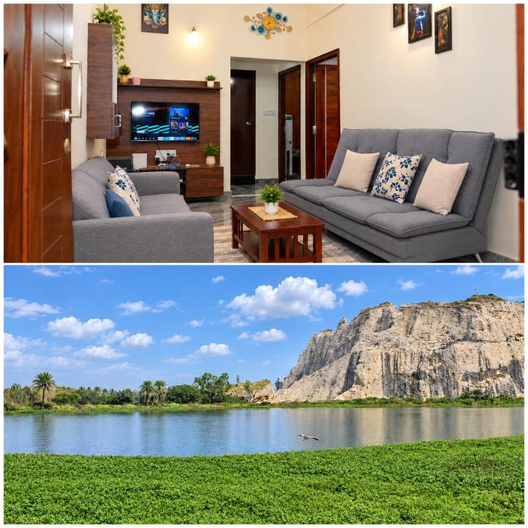 Cozy 2BHK moutain facing view - Bed and Breakfast Bengaluru
