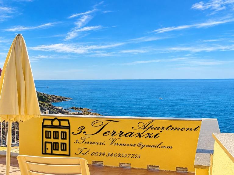 Families or Groups 3 Terrazzi Penthouse on Sea w Ac - Chambres d'hôtes Vernazza