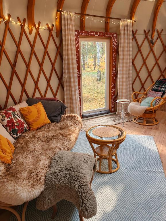Biały Las Jurta - B&B Starzyna