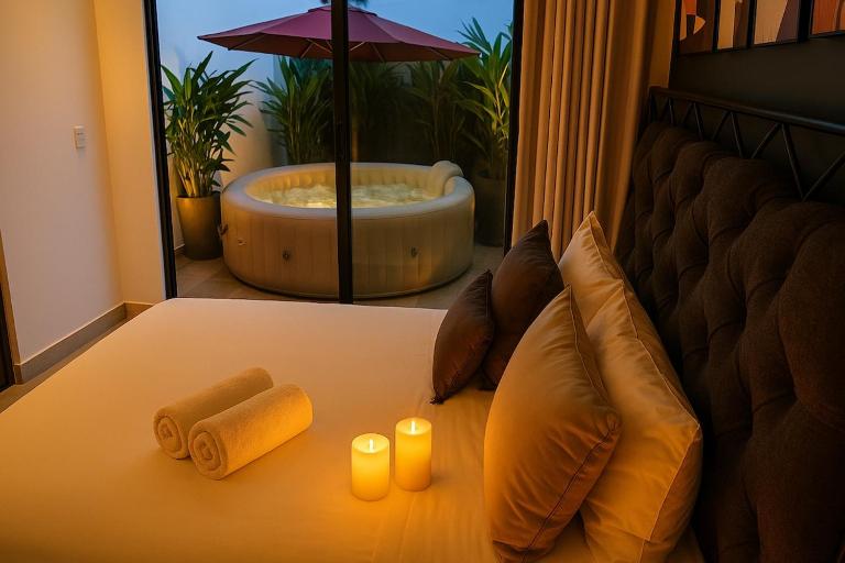 Cosy/Lux/Unique/Jacuzzi/Parking/ - Ferienwohnung Casablanca