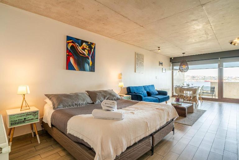 HOM I Vista al Mar I Estacionamiento I Playa I Wifi - Ferienwohnung Valparaíso