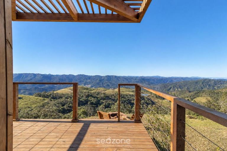 Cabana com vista panorâmica da Serra VST006 - Chambres d'hôtes São Paulo dos Pinhais