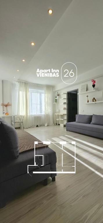 Apart Inn Vienibas 26 - B&B Daugavpils