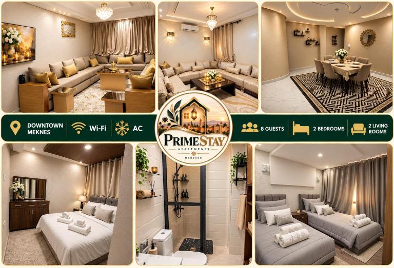 Prime stay downtown Meknes - Bed and Breakfast Meknès
