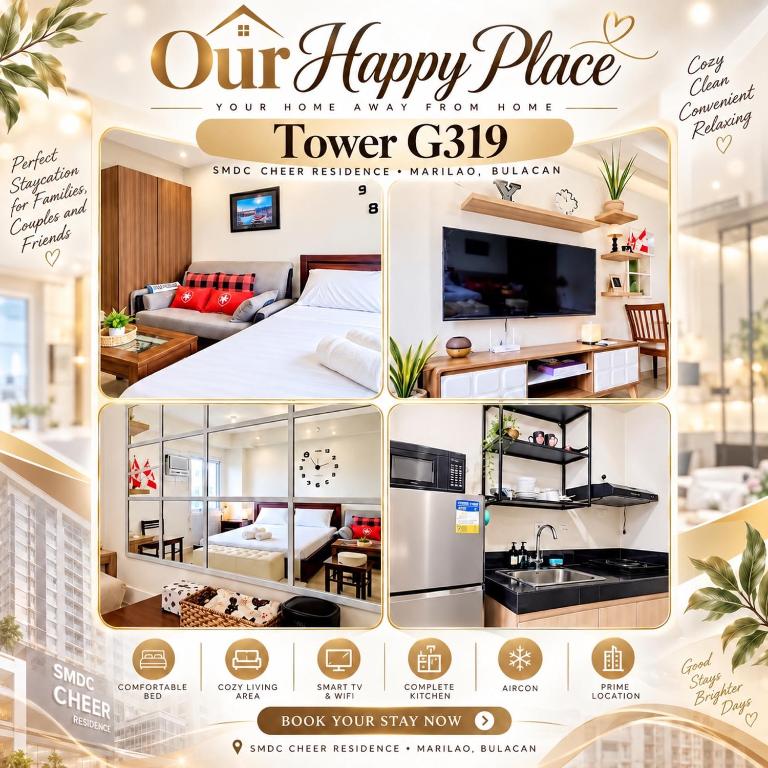 Our Happy Place - Cheer Residences - Ferienwohnung Marilao