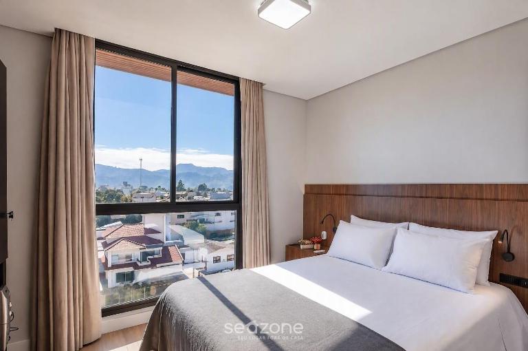 Conforto c/ Vista p/ Cidade em Urubici UST0505 - Chambres d'hôtes Urubici