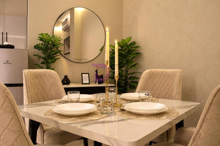 Premium 1BHK with UPS, across Giga Mall, Pool included - B&B Islamabad