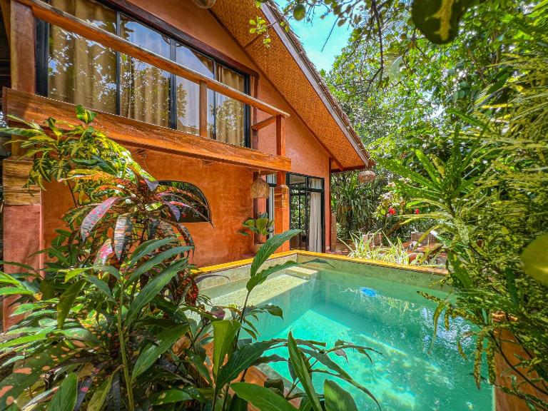 Terracotta House, private pool and garden - B&B San Vicente