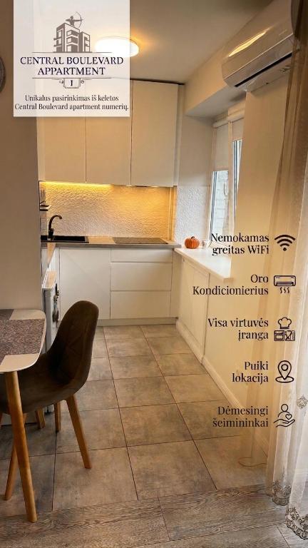 Central Boulevard Apartment - B&B Šiauliai