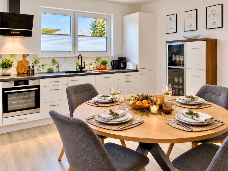 Countryside Dream - 3-Schlafzimmer-Apartment mit Terrasse nahe Messe Friedrichshafen & Bodensee - Bed and Breakfast Friedrichshafen