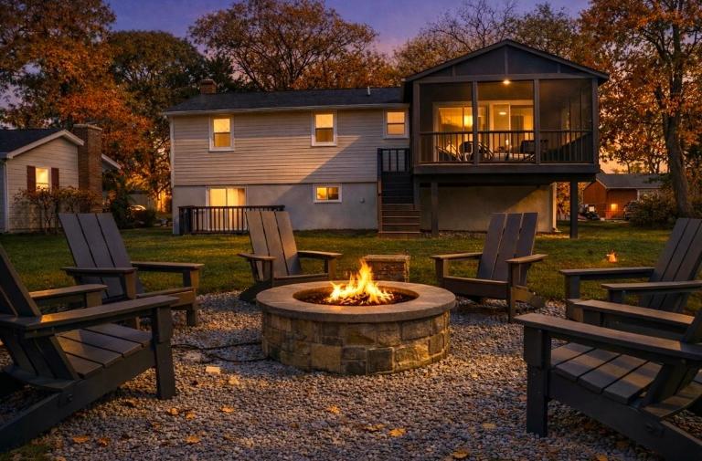 4BR House Mins to Downtown Annapolis with Firepit, Basement Bar, & Sleeps 12 - B&B Annapolis