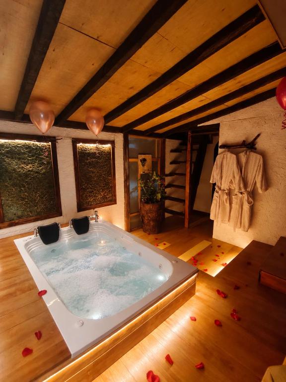 Cabaña en la Calera BersaNina - Bed and Breakfast La Calera