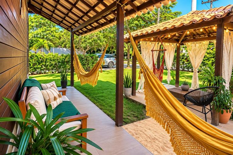 Casa Cabana na praia ipioca Hibiscus Maceió - B&B Maceió