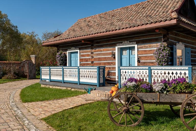 Osada na Zaciszu - Niebieska Chata - Ferienwohnung Radocza
