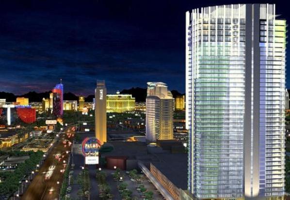 Palms Place Studio with Balcony & Strip View - B&B Las Vegas