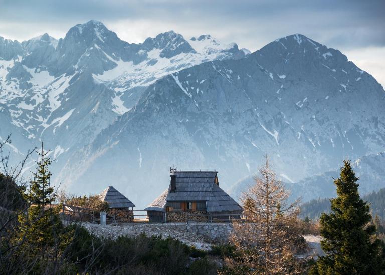 Koča Ojstrica - Velika planina - Chambres d'hôtes Stahovica